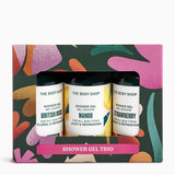 The Body Shop Trio Shower Gel Treats in box