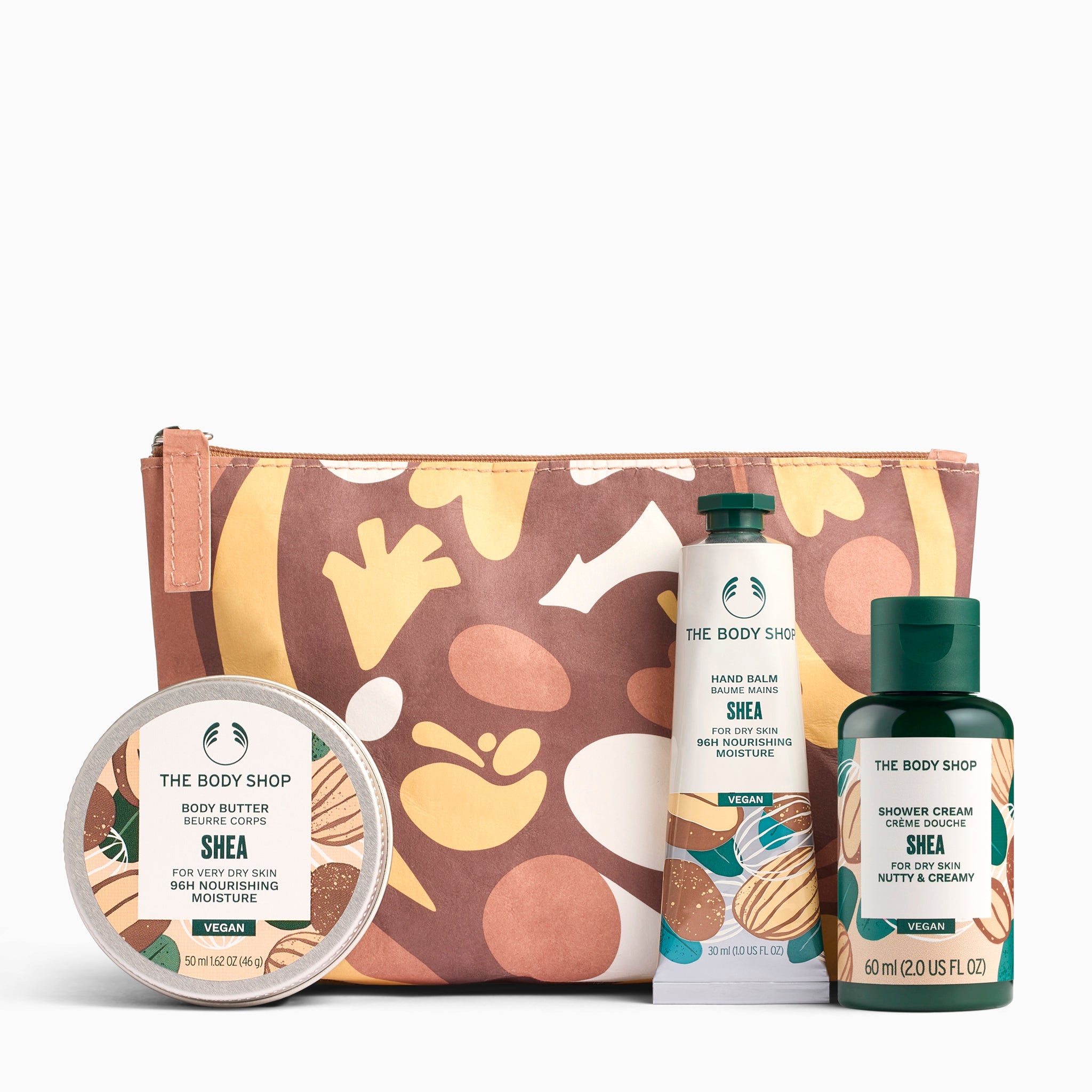 The Body Shop Mini shea with bag