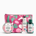 The Body Shop Mini british rose gift set with bag