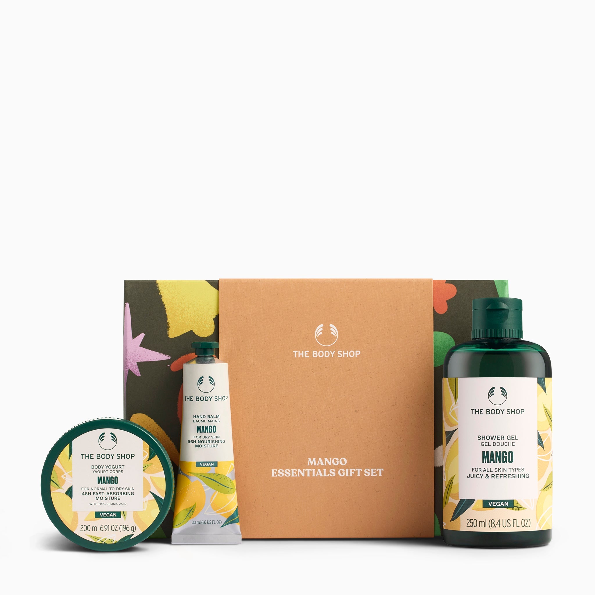 The Body Shop Mango essentials gift set with box