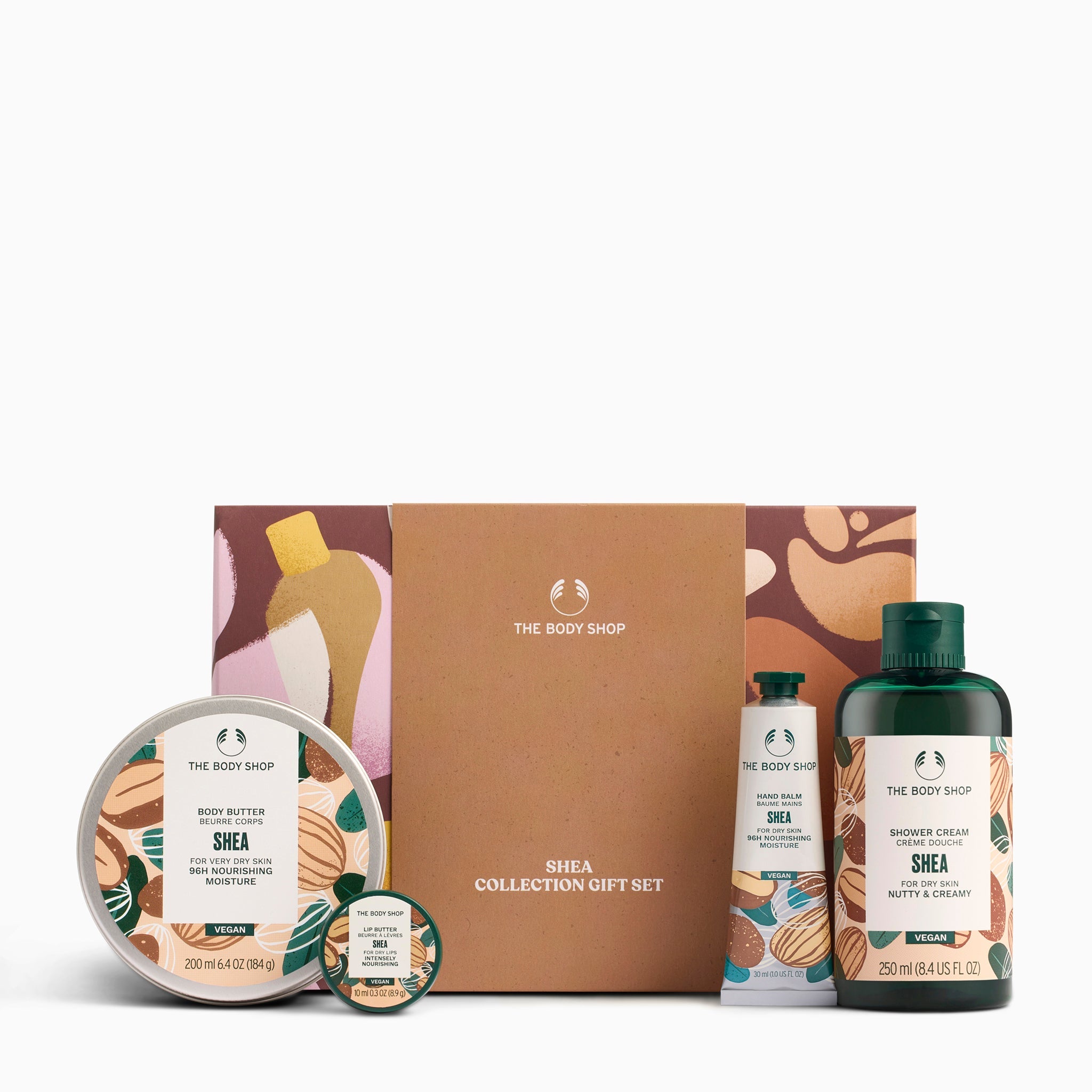 The Body Shop Shea collection gift set with box