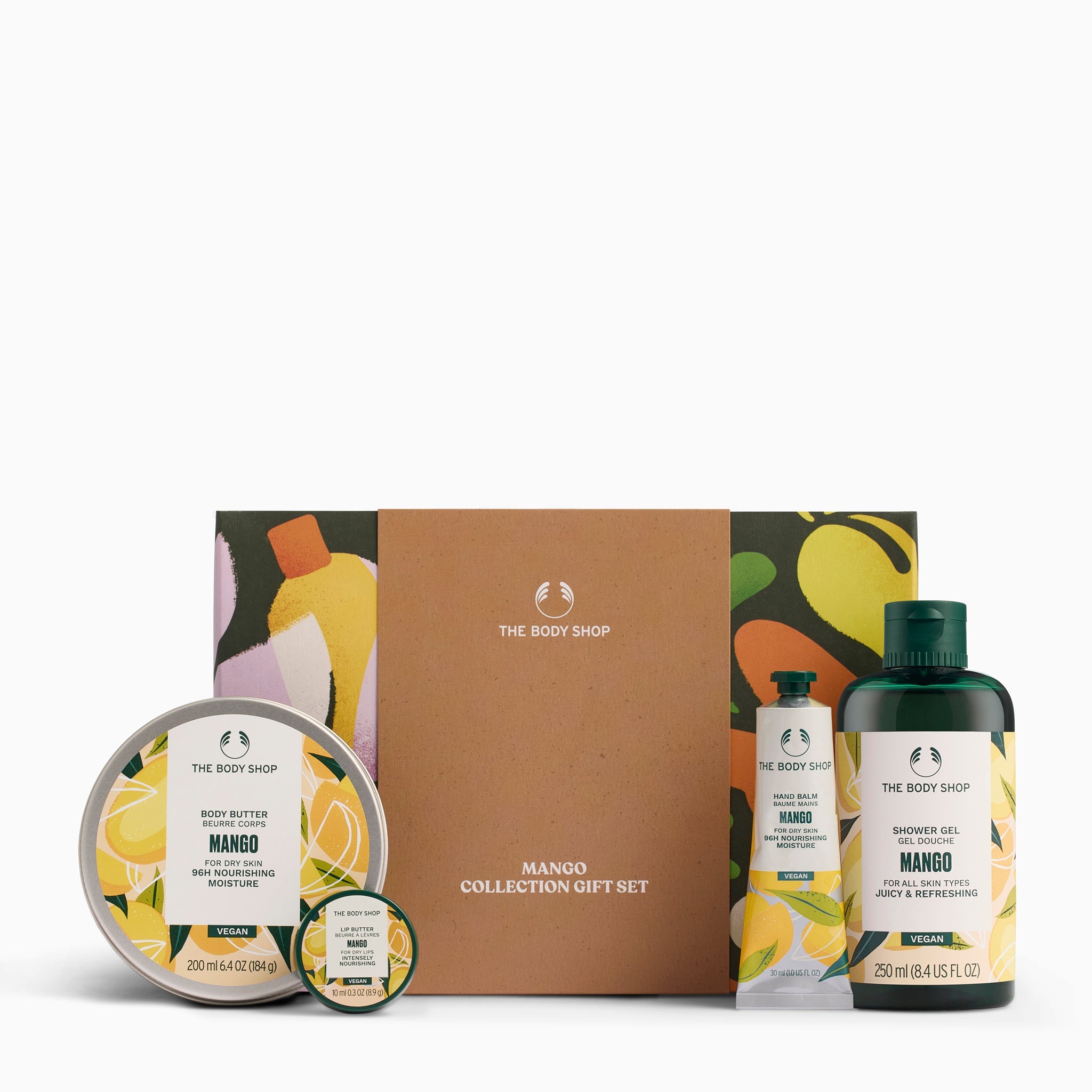 The Body Shop Mango collection gift set with box
