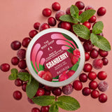 Frosted Cranberry & Mint Leaves Cleansing Butter