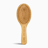 Brush Hair Oval Large Bamboo