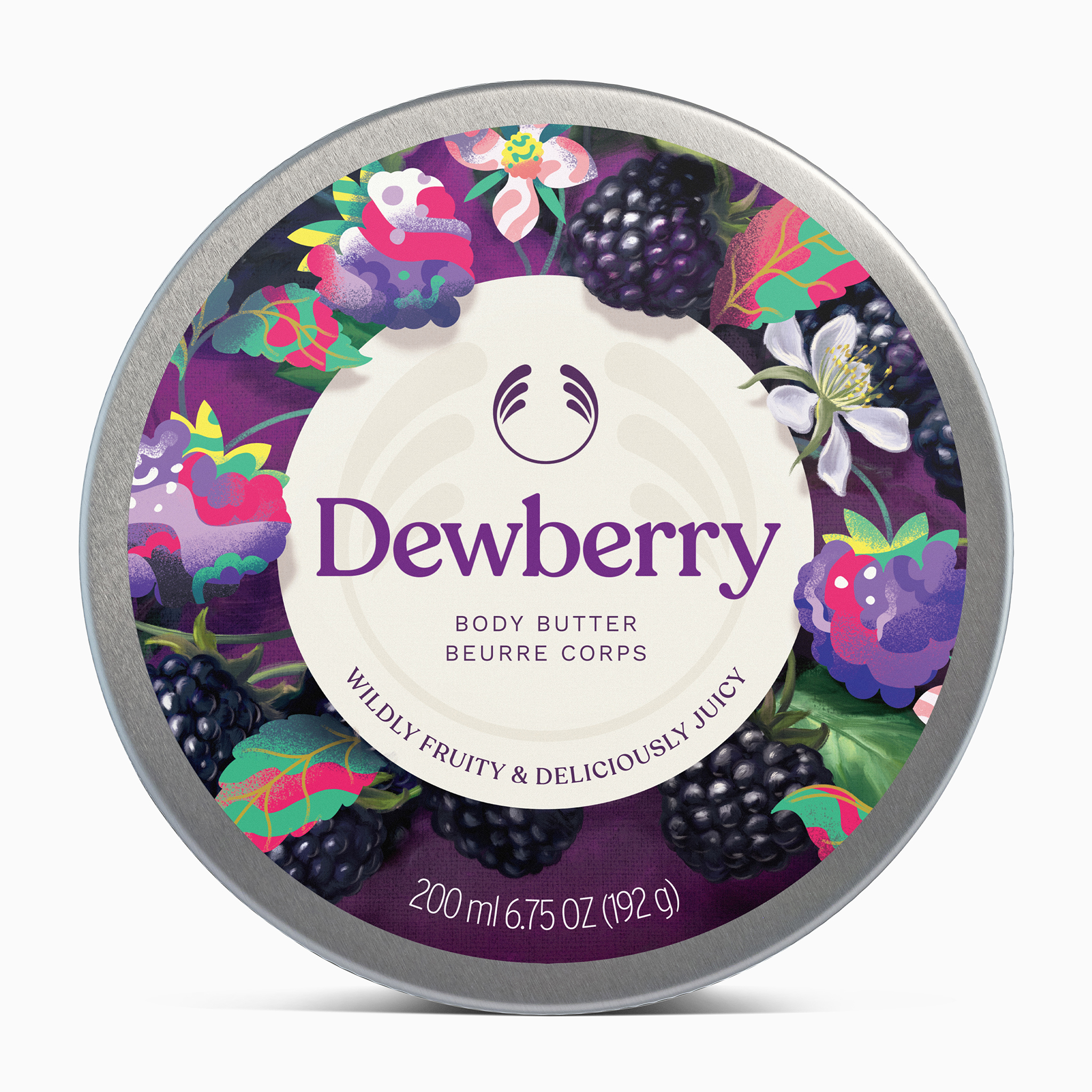 Blomstrende og frugtagtig Dewberry Body butter Body Butters & Moisturisers