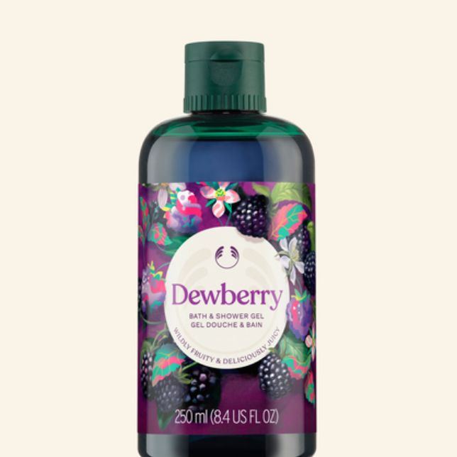 Dewberry showergel flaske