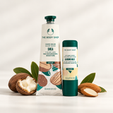 Gratis gave! Shea Hand Balm & Almond Milk Lip Care Stick